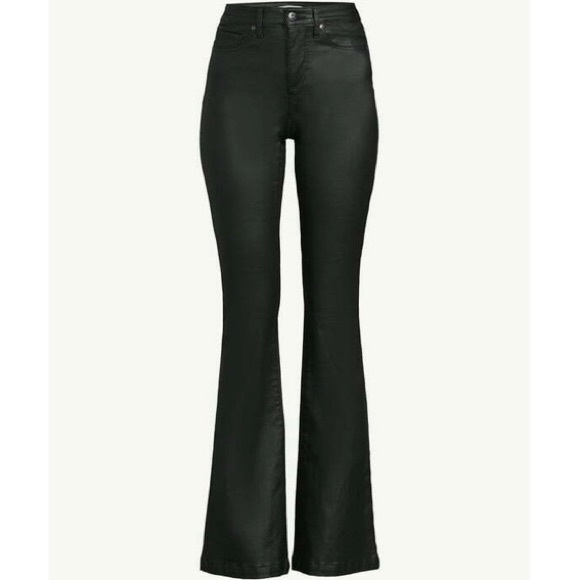 🟢 B1G1 Sofía Jeans Melisa High Rise Flare Black Pants By Sofia Vergara - Picture 5 of 6